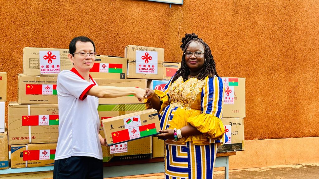 Coop Ration Chine Burkina Faso La Croix Rouge Chinoise Offre Un