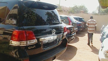 vue de quelques véhicules saisis. Photo: Burkina24