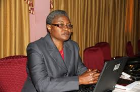 La representante residente de la Banque mondiale au Burkina, Mme Mercy Tembon.