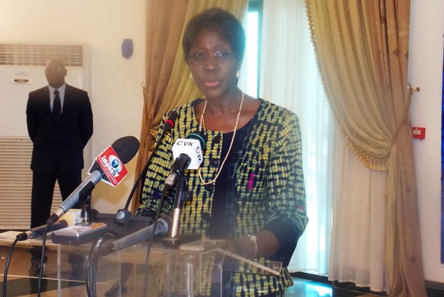 Joséphine Ouédraogo, ministre de la justice, des droits humains et de la promotion civique, garde des sceaux et première vice-présidente du CSM