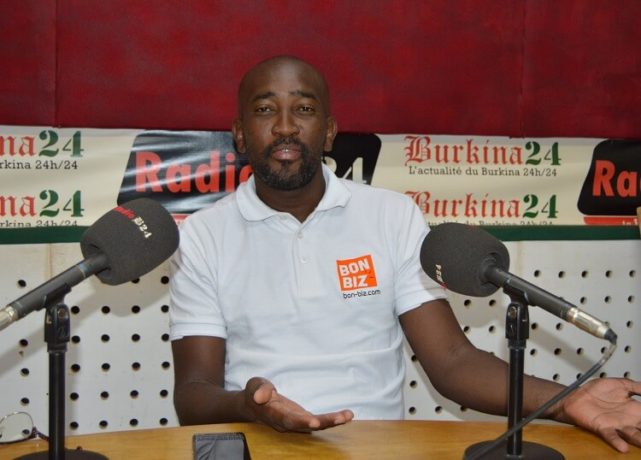 Ismaël Ouédraogo, est le manager général d’une boutique en ligne au Burkina Faso, Bon Biz