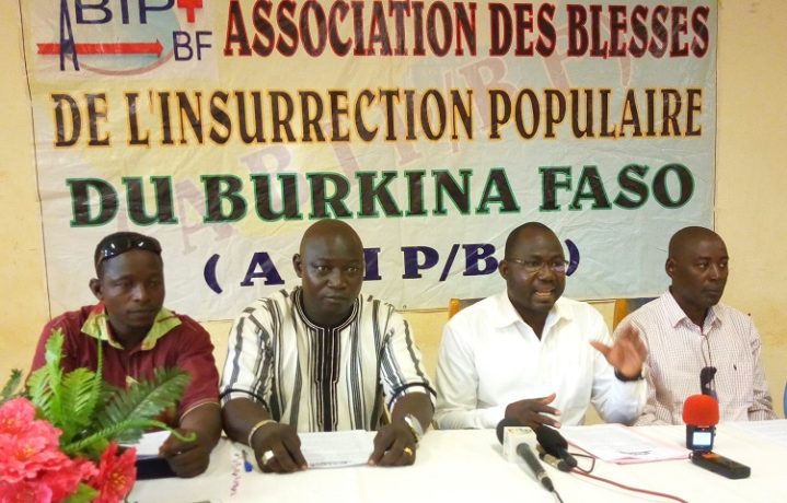 l’Association des blessés de l’insurrection populaire du Burkina Faso (ABIP-BF)