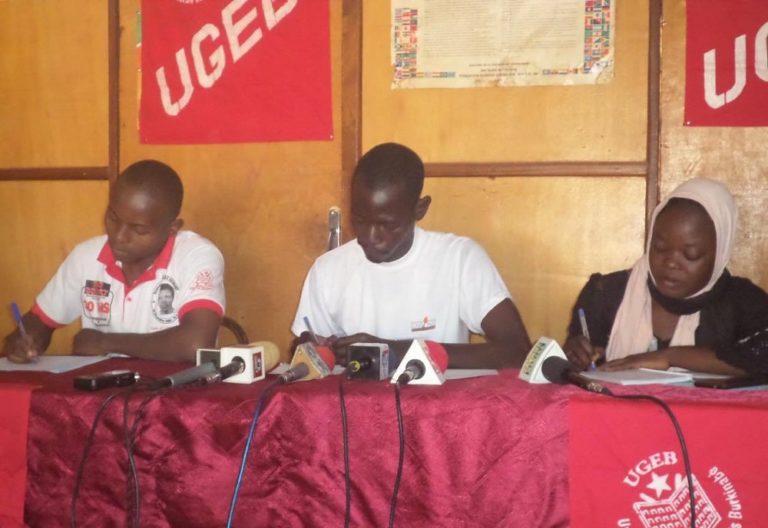 Burkina Faso L’Union Générale des Etudiants Burkinabè (UGEB) célèbre