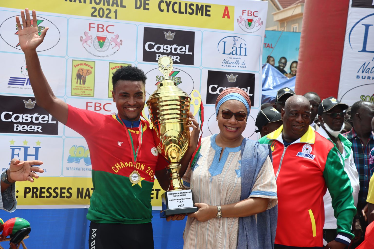 Paul Daumont champion du Burkina Faso