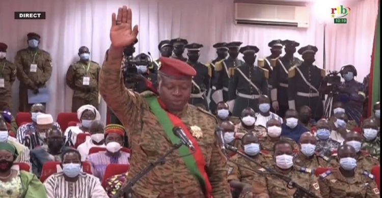 Prestation de serment du Président du Faso, Lieutenant-Colonel Paul-Henri Damiba