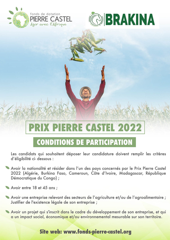 Prix Pierre Castel 2022