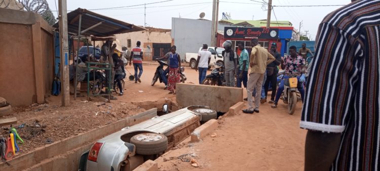 Accident de la route, circulation Ouaga, sécurité routière