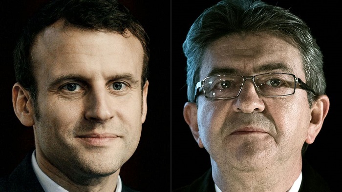 Macron et Melenchon