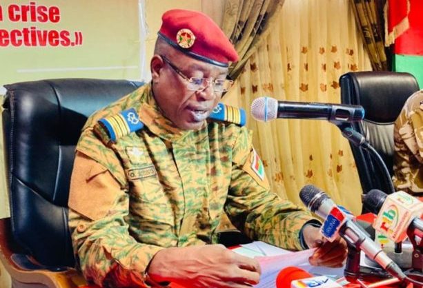 Colonel-Major Omer Bationo, ministre en charge de la Sécurité