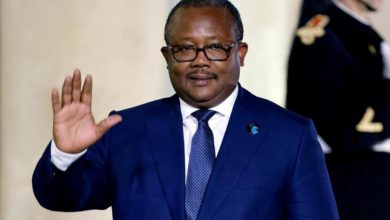 Le Président de la Guinée-Bissau, Umaro Sissoco Embaló