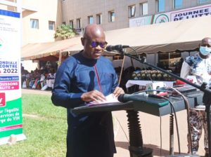 Le ministre en charge de la santé Robert Lucien Kargougou
