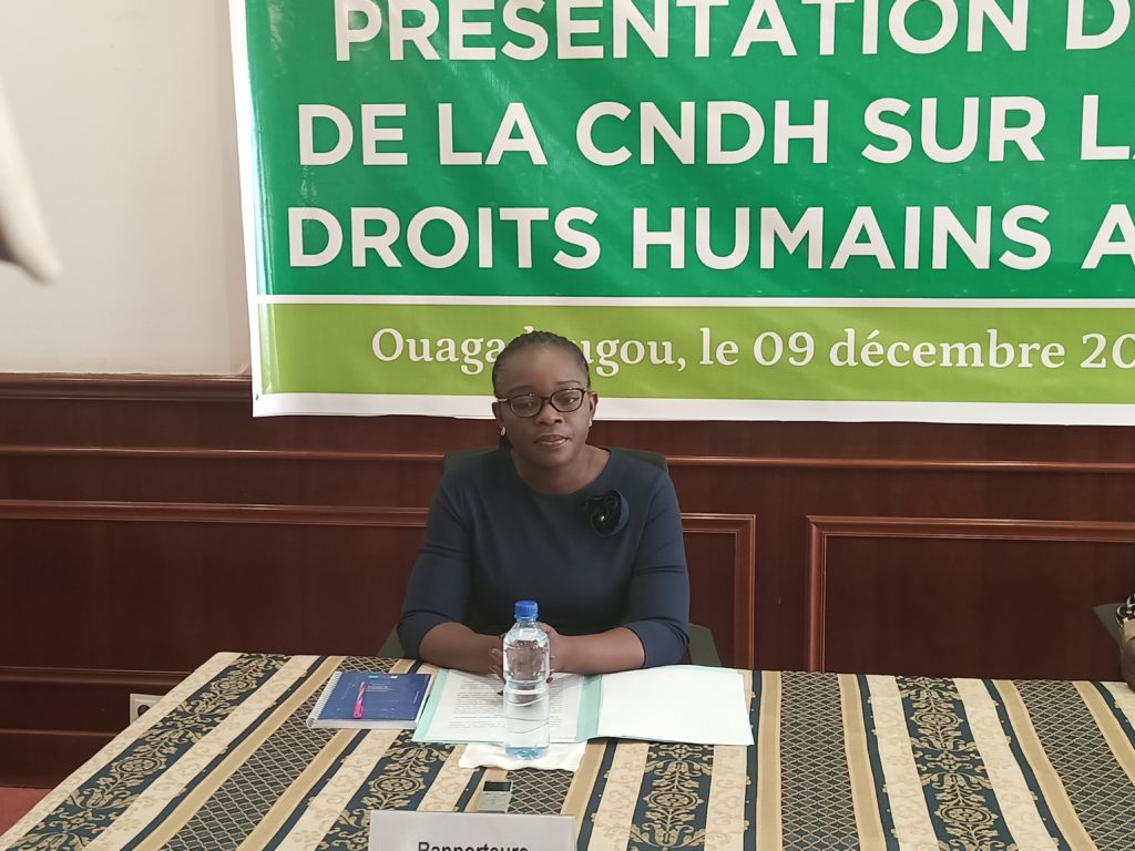 Antoinette Sawadogo, rapporteure du CNDH
