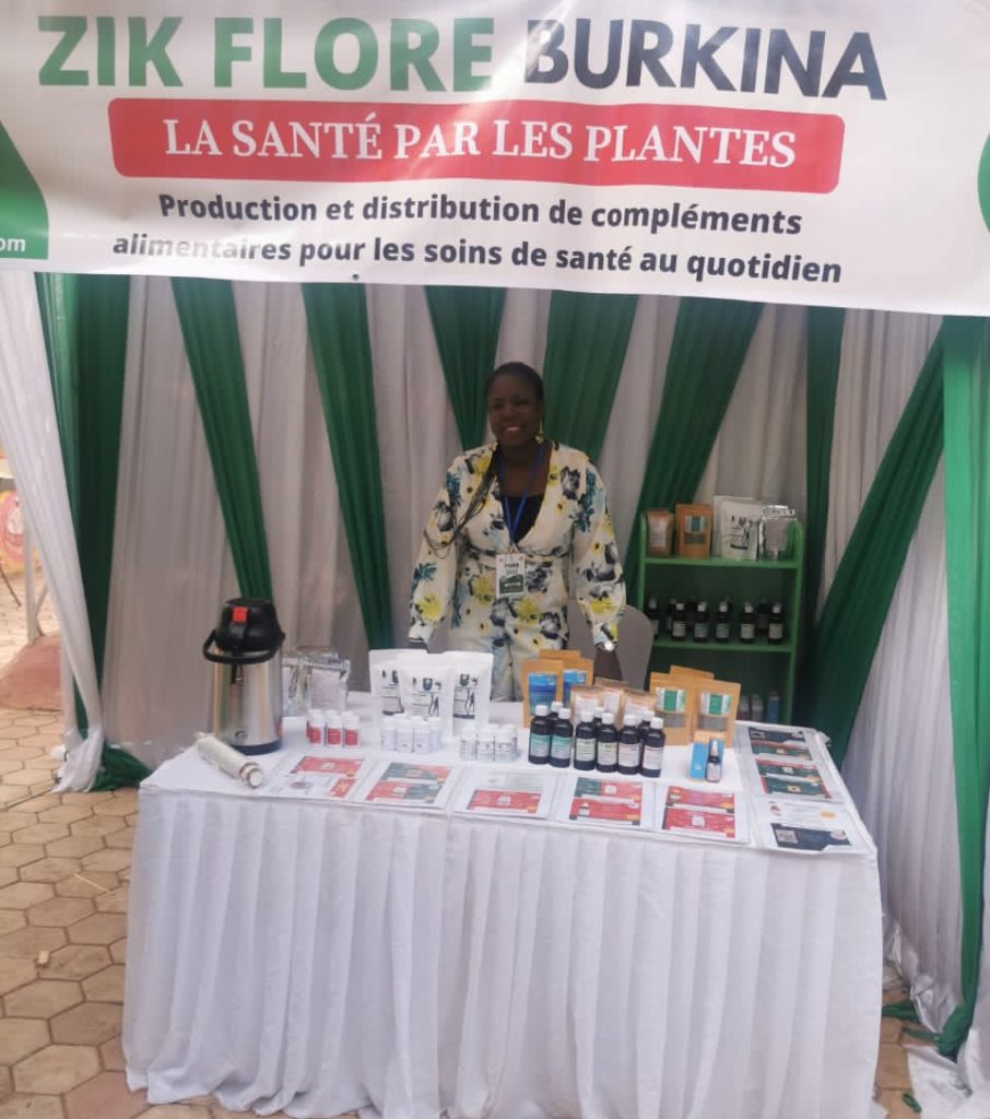 Rihanatou Konaté/Kaboré, promotrice de Zikflore Burkina