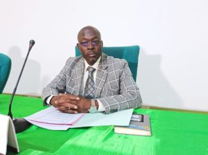 Dr Dénis Ouédraogo, ministre de l'Agriculture, des Ressources animales et halieutiques