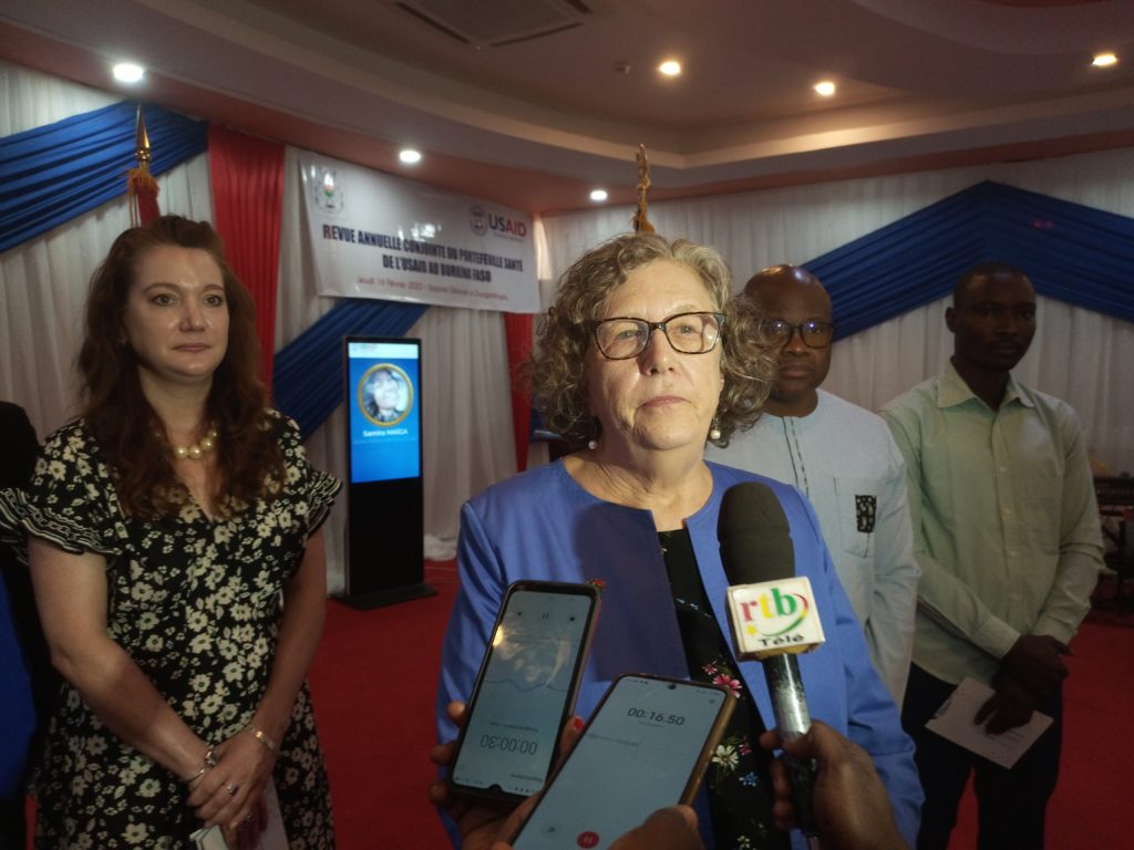 Sandra Clark, ambassadrice des États Unis au Burkina Faso