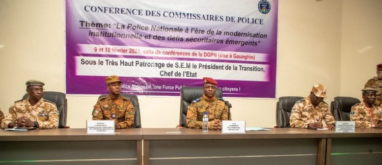 Cérémonie d’ouverture de la Conférence des Commissaires de police