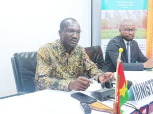 Dr Augustin Kabore, ministre en charge de l'Environnement, de l'Eau et de l'Assainissement 