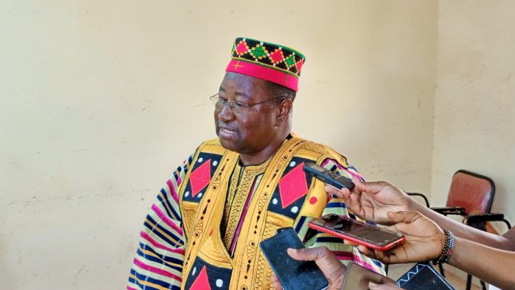 Razâag Naaba, président de la commission des pèlerinages extérieurs de la conférence épiscopale Burkina-Niger