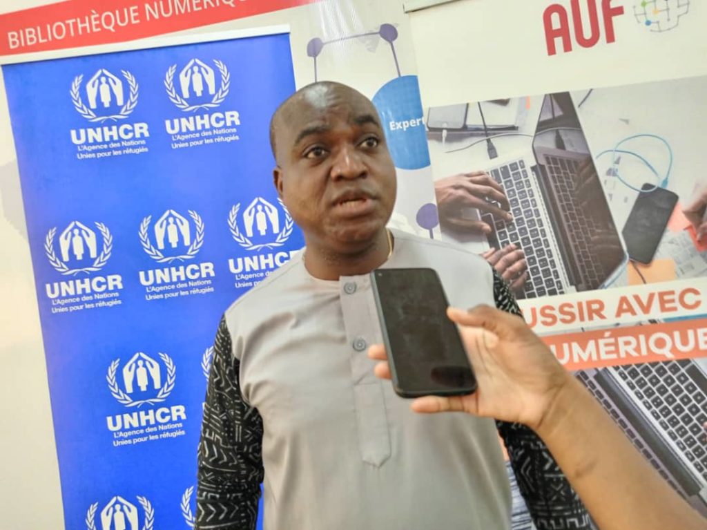 Maurice Azonnankpo, représentant par intérim du HCR au Burkina Faso