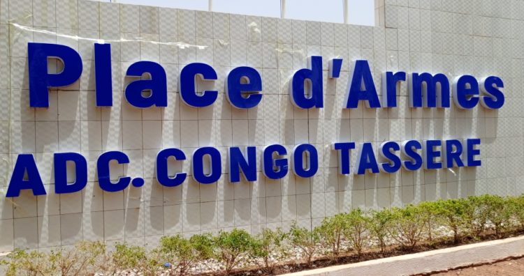La Place d'armes du PMK est baptisée désormais adjudant Tasséré Congo