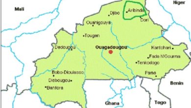 Arbinda carte du Burkina