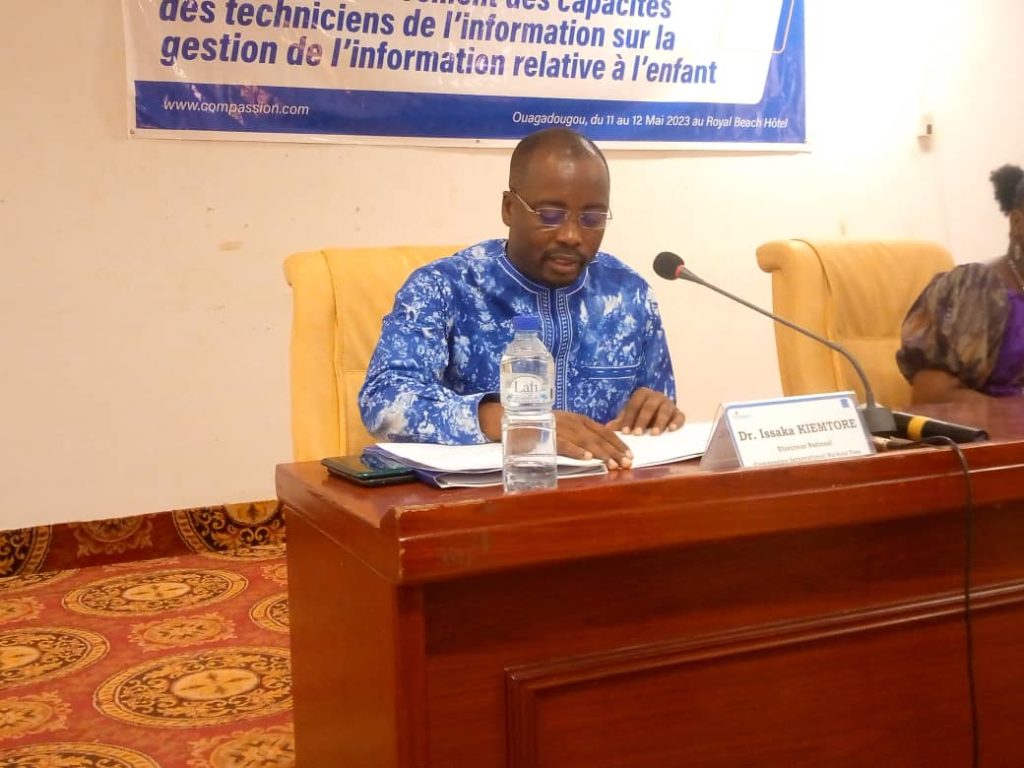 Dr Issaka Kiemtoré, directeur national de Compassion International