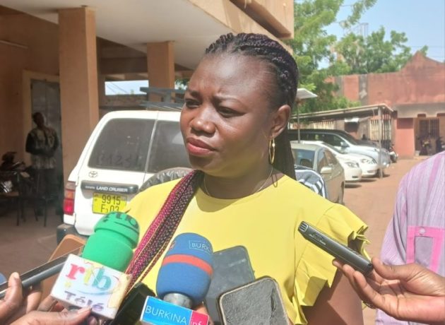 Dr Sonia Ouédraogo, représentante du représentant résident de l'OMS au Burkina Faso