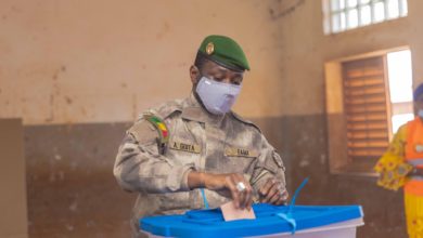 Vote Assimi GOÏTA au Mali