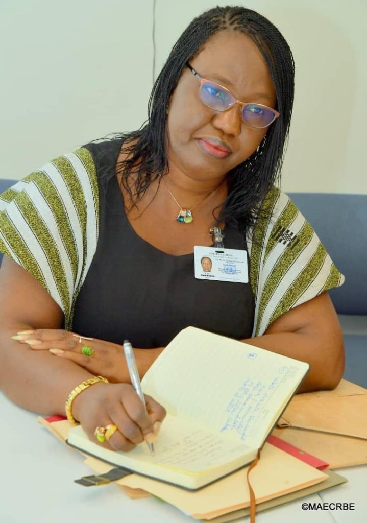 Olivia Rouamba, ministre en charge des affaires étrangères 