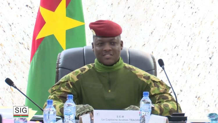 Le capitaine Ibrahim Traoré