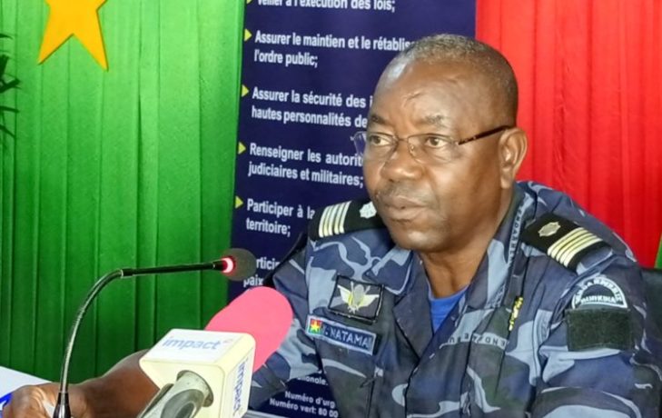 Lieutenant-colonel Kouagri Natama, chef d'État-major de la gendarmerie nationale 