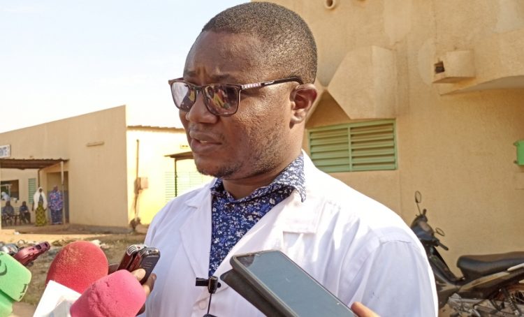 Dr Jaurès Ramdé, médecin responsable des activités cliniques au CMA de Houndé