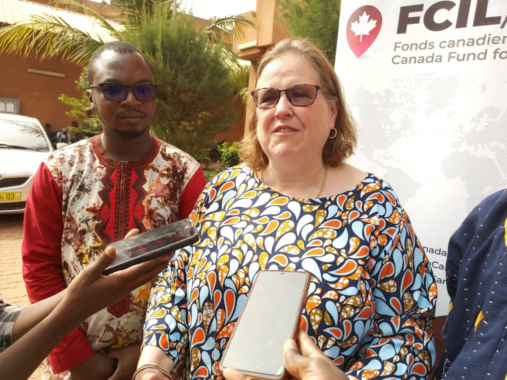 Lee Anne Hermann, ambassadrice du Canada au Burkina Faso