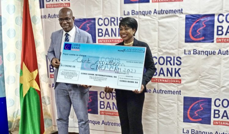 CAN 2023 : Coris Bank offre 100 millions de F CFA au ministère des sports  burkinabè