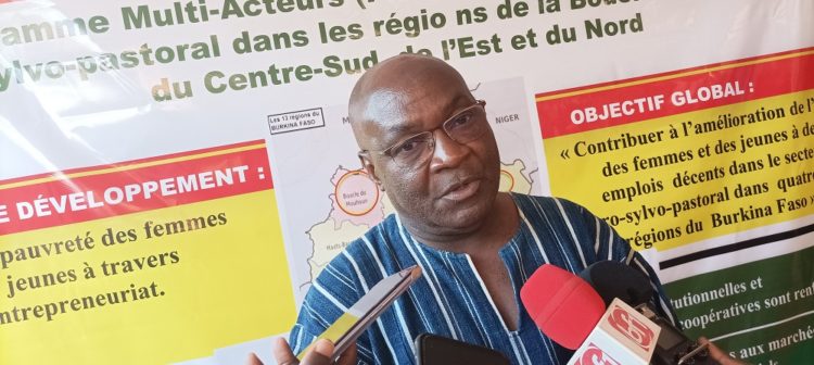 Assane Dramane Sankara, secrétaire exécutif du cadre de concertation des ONG et d’associations actives en éducation de base au Burkina Faso (CCEB)