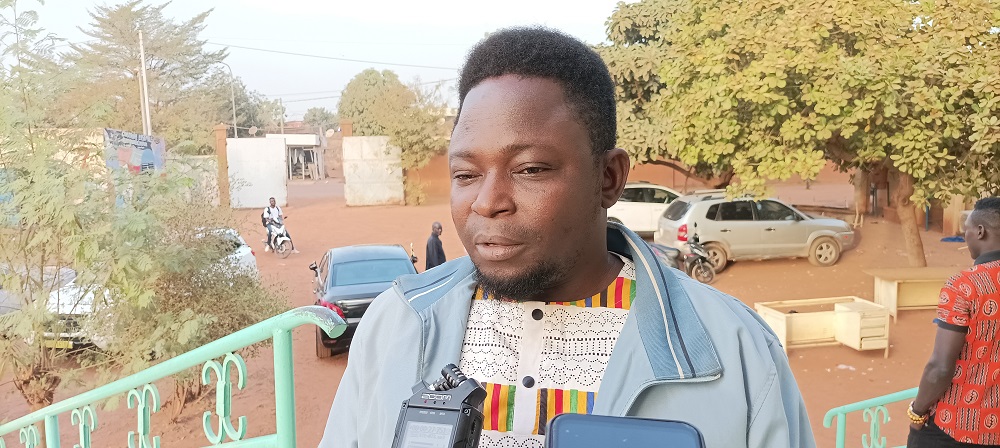 Pascal Djonfabé, ingénieur informaticien tchadien vivant au Burkina Faso