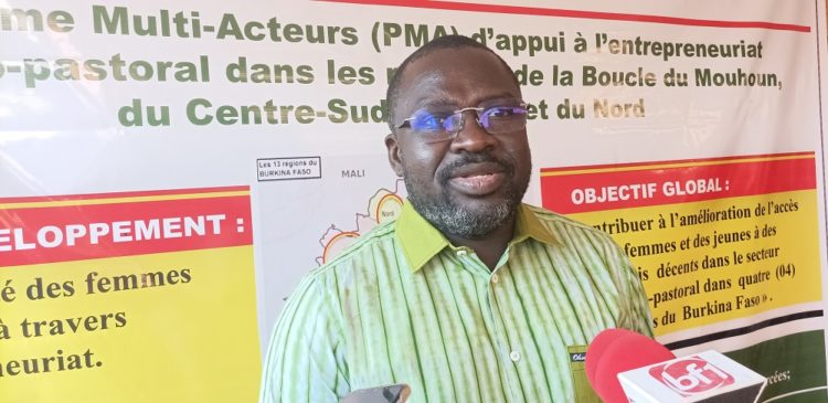 Yembuani Yves Yves Ouoba, directeur exécutif de l’association Tin Tua