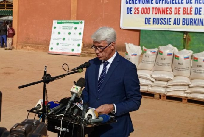 Alexeï Saltykov, ambassadeur de la Russie au Burkina Faso 