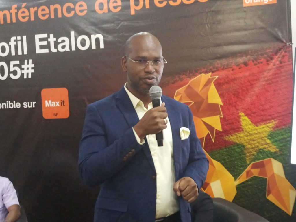 Jean Claude Bayé responsable produit chez Orange Burkina Faso