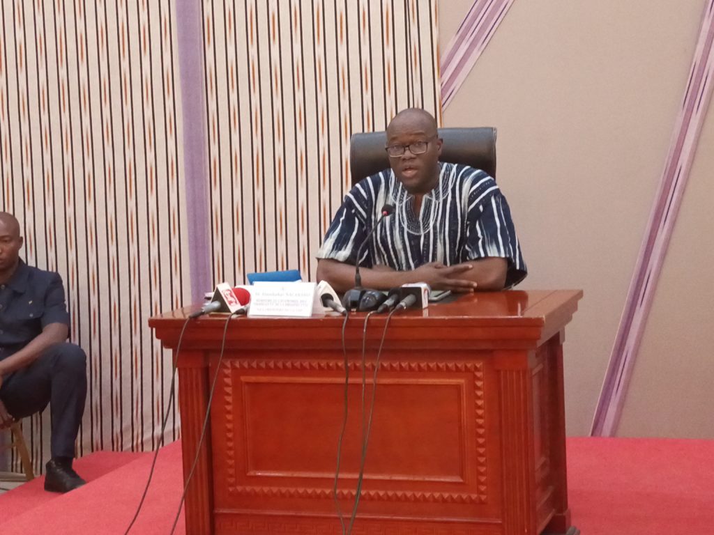 Dr Aboubacar Nacanabo, ministre en charge des finances