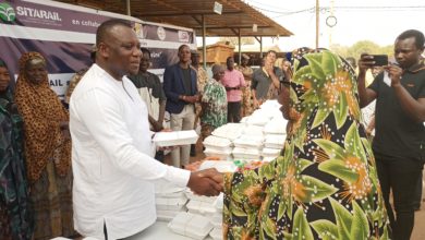La SITARAIL offre 500 kits de repas à la communauté ferroviaire de Ouagadougou
