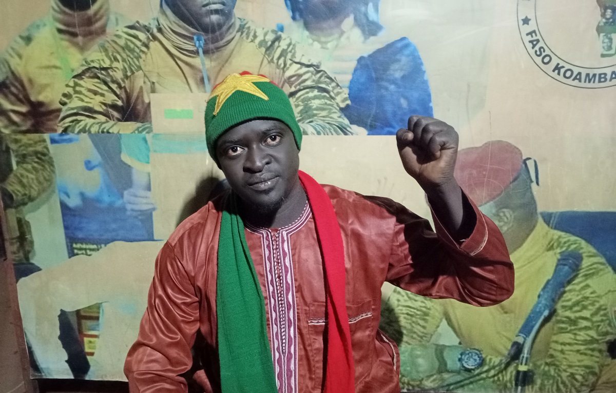 Souleymane OUEDRAOGO dit Tem Nabiiga , chargé de mobilisation du mouvement