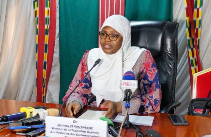 Aminata Zerbo/Sabané, ministre en charge de la transition digitale 