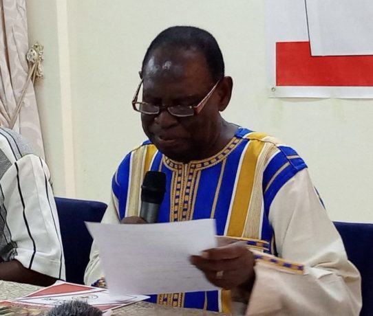 Denis Bakyono, président national de la Croix-Rouge burkinabè