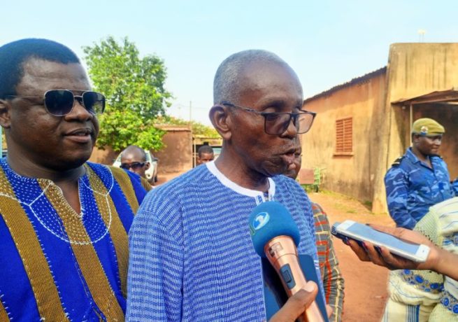 Christophe Oulé, président de l'Union nationale des associations burkinabè pour la promotion des aveugles et malvoyants