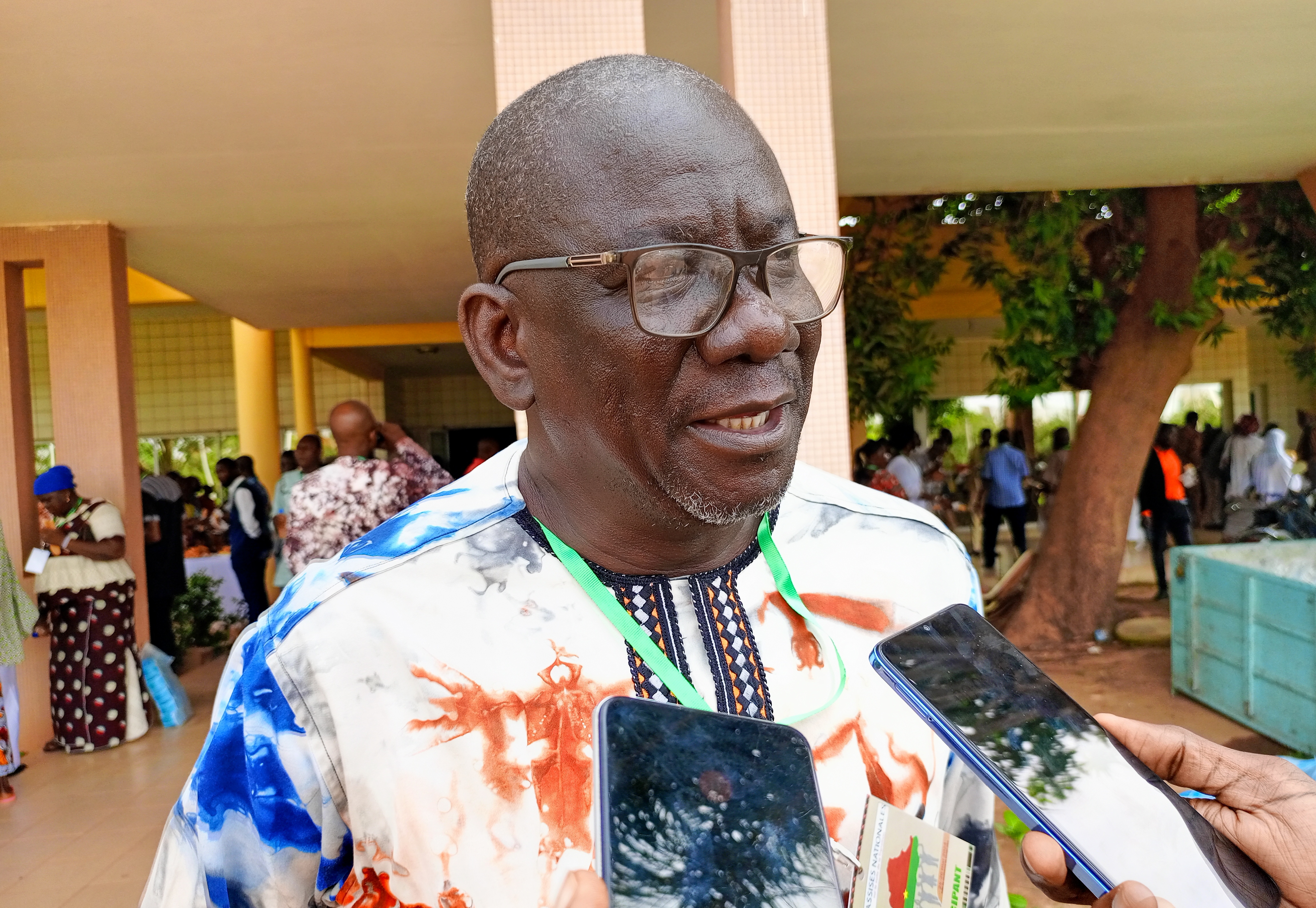 Enerst Ouédraogo, secrétaire général de l'Union syndicale des travailleurs du Burkina 