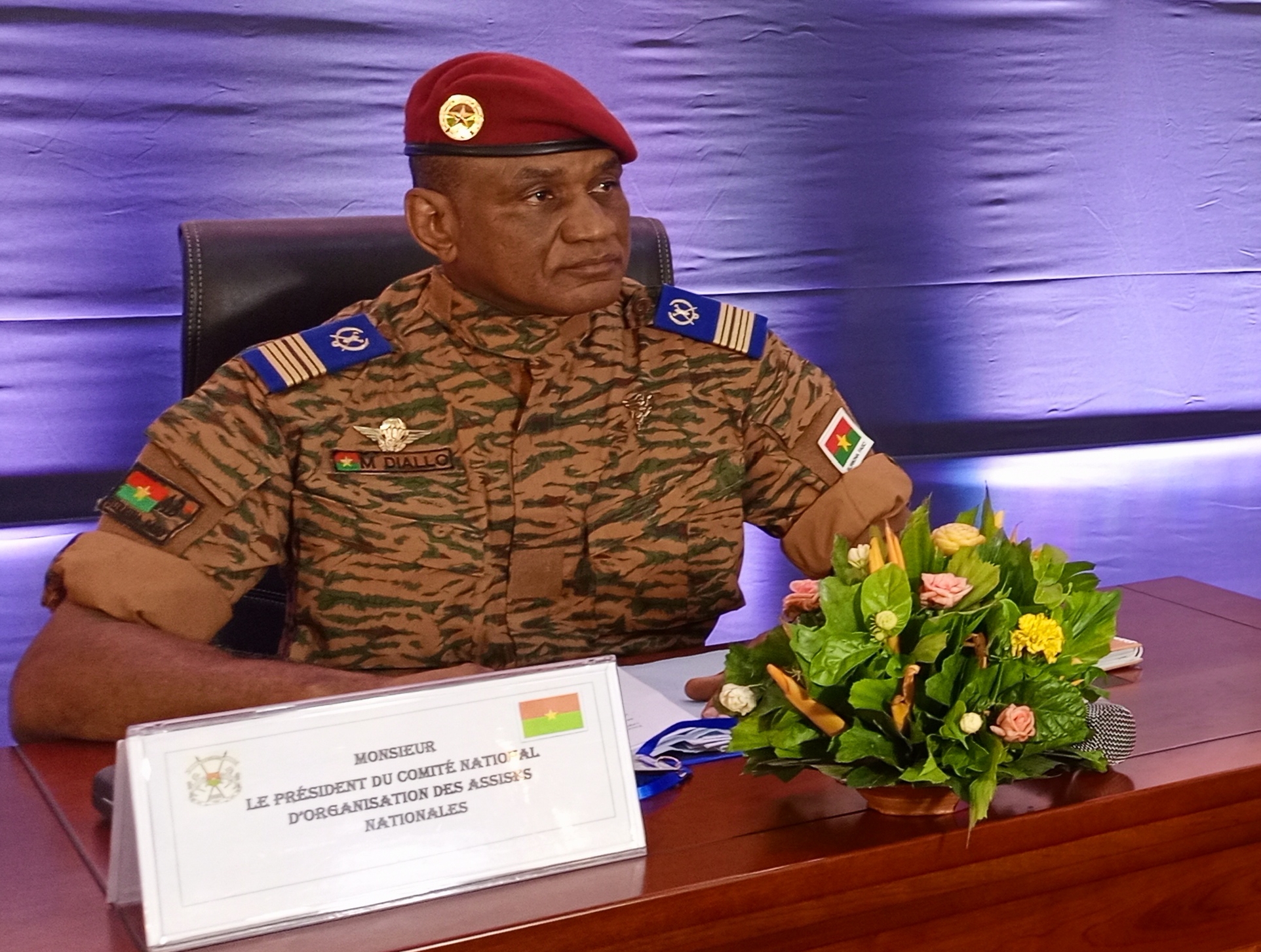Colonel Moussa Diallo, président du comité d'organisation 