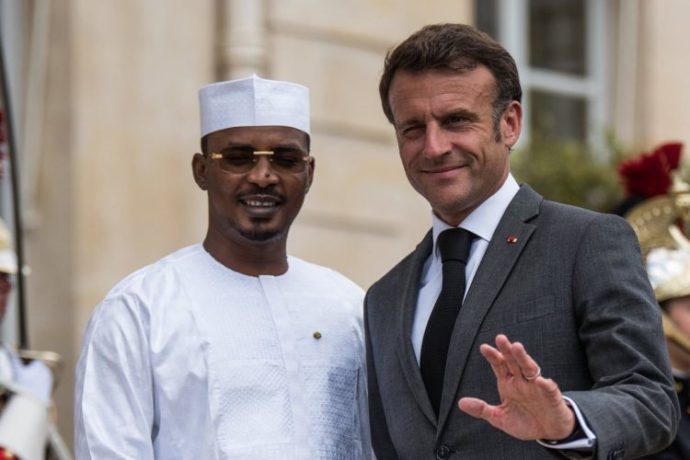 Macron et Déby au Tchad
