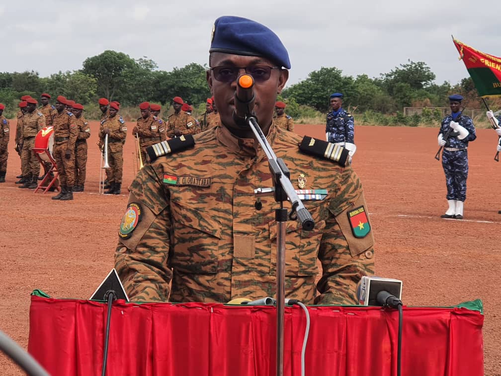 Chef d'État-Major de l'Armée de l'Air, le Lieutenant-colonel, Christian Ouattara