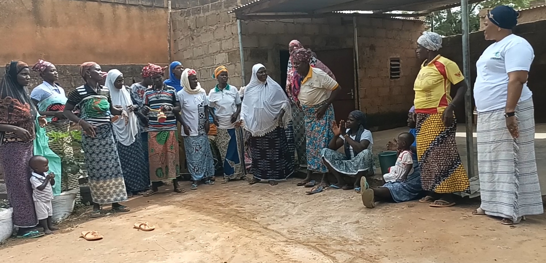 Les membres de l'Association baark -Zaka